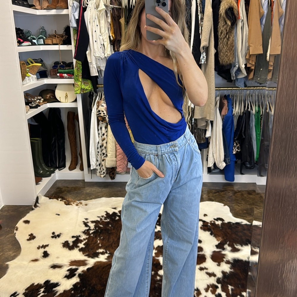 Revolve NBD Ciaran Bodysuit in Blue